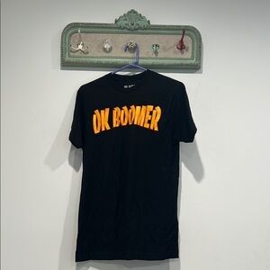 Black Matter 'OK Boomer' Graphic T-Shirt